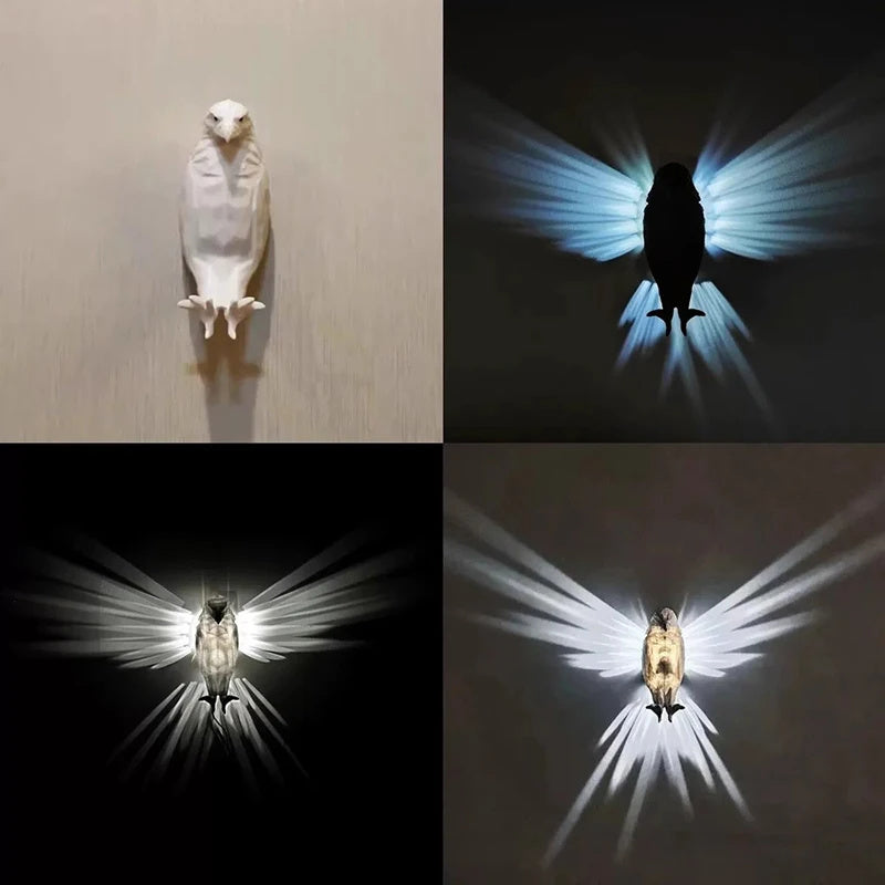 Bird Wall Lamp